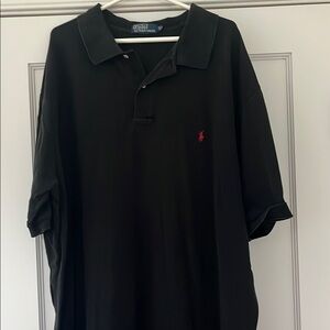 Polo by Ralph Lauren Men's Black Polo Shirt